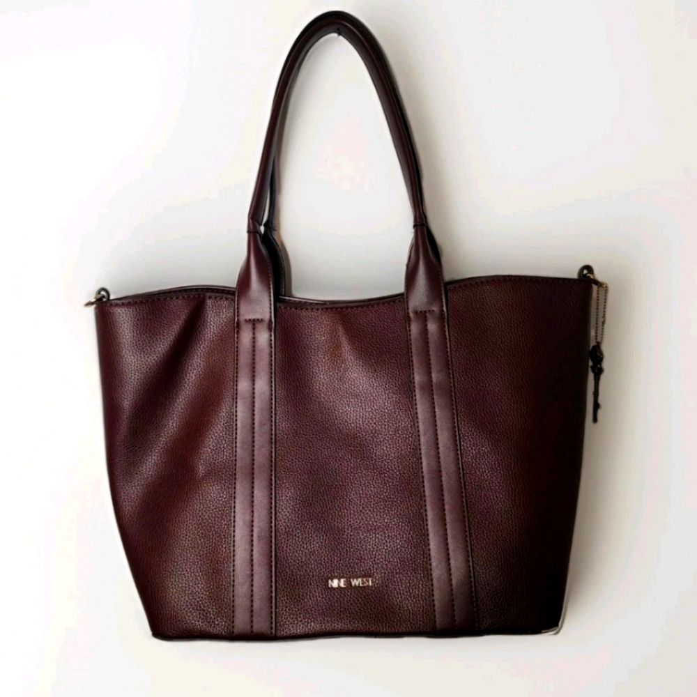 Nine West Tote Bag, Merlot